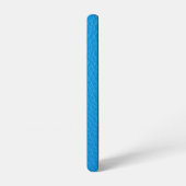 Stilvolles Design von Blue Rexine Texture Samsung Galaxy Hülle (Linke Seite)