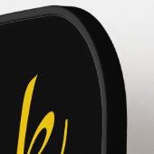 Stilvolles DINK WIE EIN BOSS Pickleball Schläger (Linke Seite)