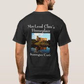 Stilvolles Dunvegan Castle - Scottish MacLeod Clan T-Shirt (Rückseite)