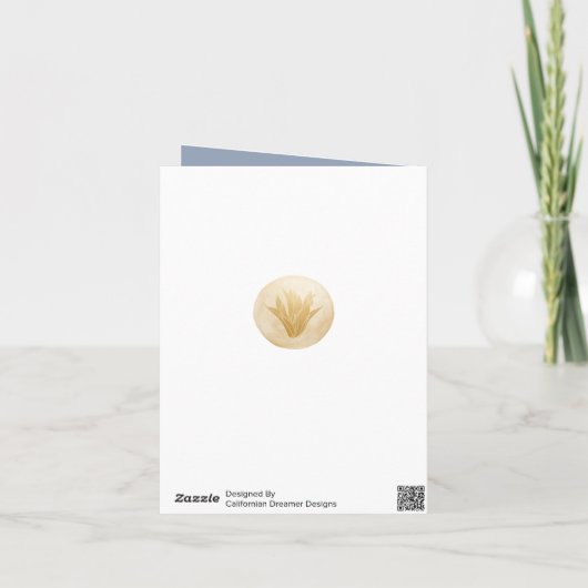 Stilvolles Dusty Blue Wedding Foto Vielen Dank Dankeskarte (Rückseite)