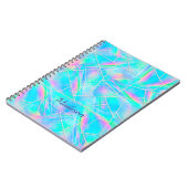 Stilvolles, elegantes geometrisches Skizzenbuch Notizblock (Linke Seite)