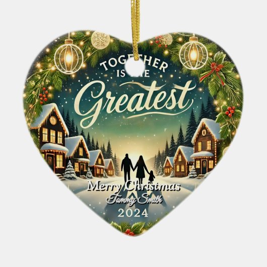 Stilvolles Elegantes Modernes Einfaches Retro Vint Keramik Ornament (Vorne)