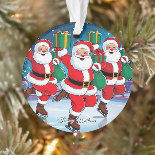 Stilvolles Elegantes Modernes Einfaches Retro Vint Ornament (Baum)