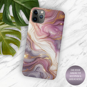 Stilvolles Elegantes Modernes Marmor Kunst Muster Case-Mate iPhone Hülle