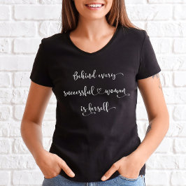 Stilvolles, erfolgreiches Calligrafie-Skript für F T-Shirt