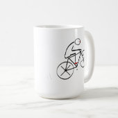 Stilvolles Fahrraddesign Kaffeetasse (VorderseiteRechts)