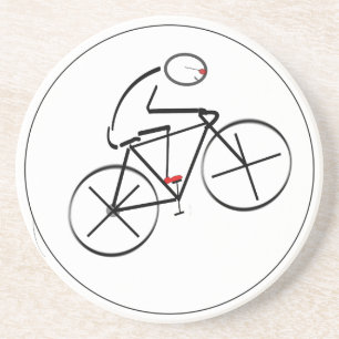 Stilvolles Fahrraddesign Untersetzer