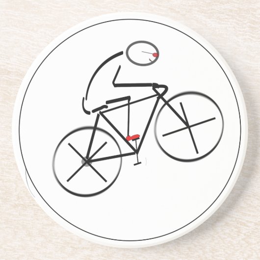 Stilvolles Fahrraddesign Untersetzer (Vorne)