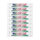 Stilvolles farbenfrohes, florales Muster (Bogen)