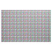Stilvolles farbenfrohes, florales Muster Stoff (Yard (91,4 cm))