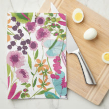 Stilvolles farbenfrohes Sommer-Tropen-Blumenmuster