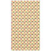 Stilvolles, farbenfrohes Sommerkleid Design Tischdecke (Vorderseite)