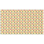 Stilvolles, farbenfrohes Sommerkleid Design Tischdecke (Vorderseite (Horizontal))