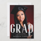 Stilvolles, feines silbergraues Foil GRAD Foto Ankündigung (Vorderseite)