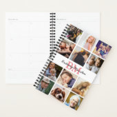 Stilvolles Foto Collage Monogram 2026 Planer (Anzeige)