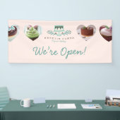 Stilvolles Foto für Bäckerei Cake-Logos & Herzstüc Banner (Messe)