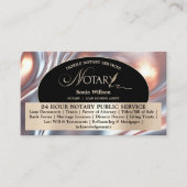 Stilvolles Foto für Notar- und Kreditsignaturen in Visitenkarte (Vorderseite)