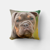 Stilvolles Foto in der Erinnerung Kissen (Vorderseite)