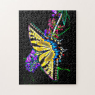Stilvolles Frack-Butterfly-Puzzle Puzzle