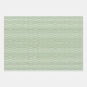 Stilvolles französisches Shabby Chic Blumenmuster Geschenkpapier Set (Vorderseite 3)