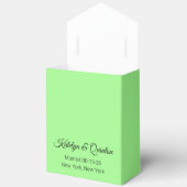 Stilvolles Frühjahr Grün Geschenkschachtel (Offen)