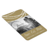 Stilvolles, funkelndes Licht - Chic Foto Save the Magnet (Rechte Seite)