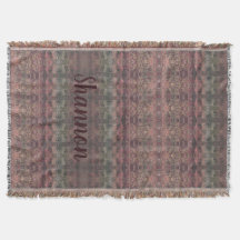 Stilvolles Gemustertes Design mit Namenstyppografi