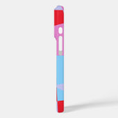 Stilvolles geometrisches Muster Case-Mate iPhone Hülle (Rückseite / Links)