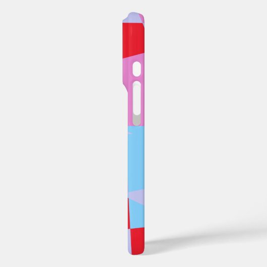 Stilvolles geometrisches Muster Case-Mate iPhone Hülle (Rückseite / Links)