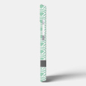 Stilvolles geometrisches Muster mit Namen Case-Mate iPhone Hülle (Rückseite / Links)