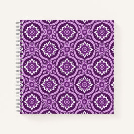 Stilvolles geometrisches Muster Notizblock