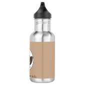 Stilvolles Geschäft | Mocha Mousse | Custom Edelstahlflasche (Rechts)