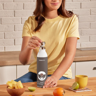 Stilvolles Geschäft Mocha Mousse Custom Edelstahlflasche