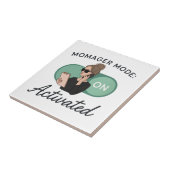 Stilvolles Geschenk für Boss-Mamas Fliese (Seite)