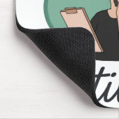 Stilvolles Geschenk für Boss-Mamas Mousepad (Ecke)