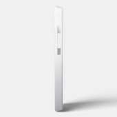 Stilvolles Gesicht mit rosa Lipstick im Spiegel Case-Mate iPhone Hülle (Rückseite / Links)