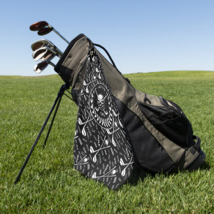 Stilvolles Golflogo des personalisierten Golfhandtuch