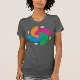 Stilvolles Hakenkreuz - Indien-Kunst T-Shirt