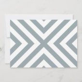 Stilvolles handgeschriebenes Foto Save the Date (Rückseite)