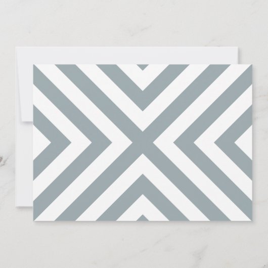 Stilvolles handgeschriebenes Foto Save the Date (Rückseite)