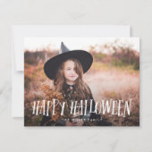 Stilvolles Happy Halloween Full Foto (Vorderseite)