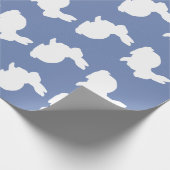 Stilvolles Häschen-Packpapier Geschenkpapier (Ecke)