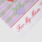 Stilvolles Herz Seidenpapier (Ausschnitt)