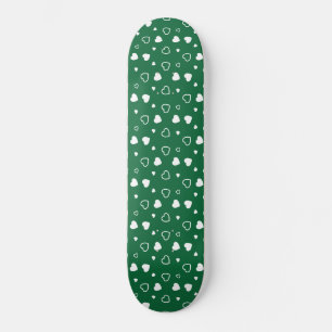 Stilvolles Herzmuster 6 Skateboard
