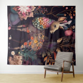 Stilvolles Hirschband: Naturlich Inspiriert Harm h Wandteppich (Beispiel (Horizontal))