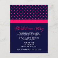 Stilvolles Hot Pink Polka Dots-Muster