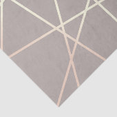 Stilvolles hübsches Küken-Rosengold u. graues Seidenpapier (Ausschnitt)