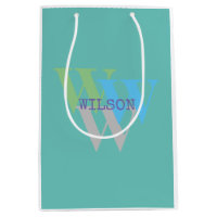stilvolles INTIAL name monogramm minimal