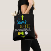 Stilvolles JESUS Coffee Pickleball Tasche (Von Nahem)