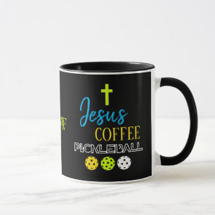 Stilvolles JESUS Coffee Pickleball Tasse